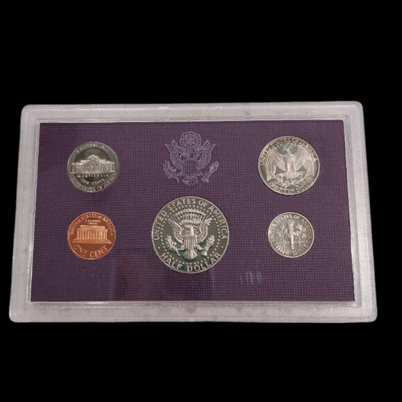 1987 Proof Set U.S. Mint Original Government Packaging OGP Collectible - Picture 4 of 6